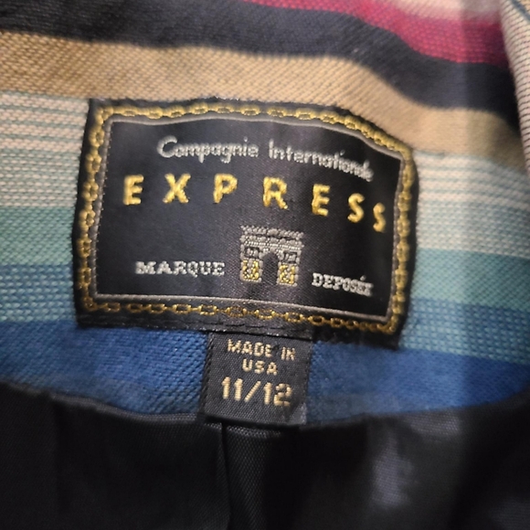 EXPRESS 80's southwest style blazer 11/12 - Picture 8 of 10